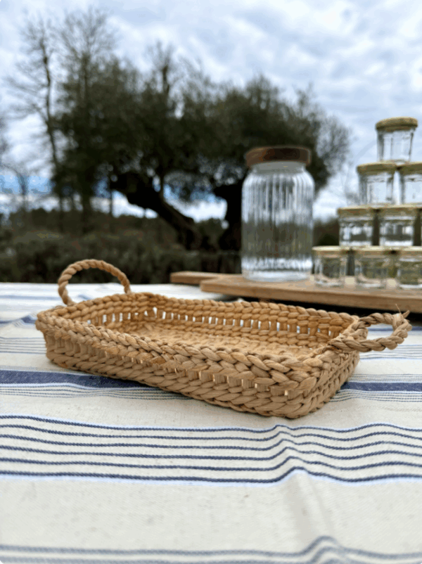 Panier en Jacinthe d'eau