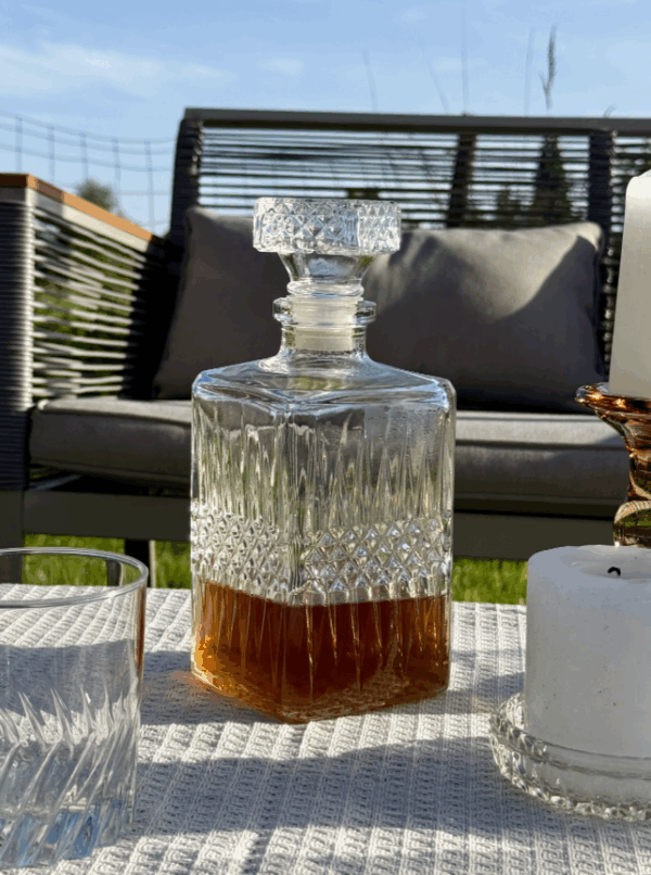 Carafe en verre