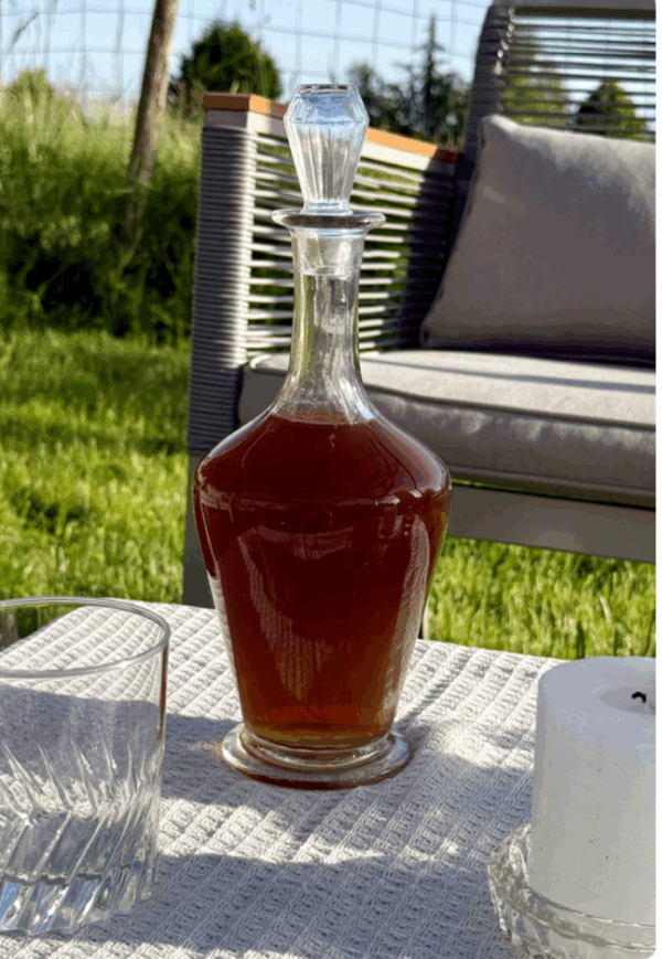 Carafe en verre