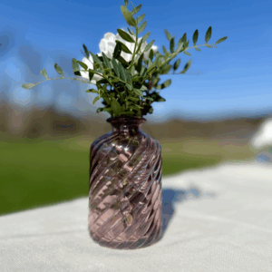 Vase rose