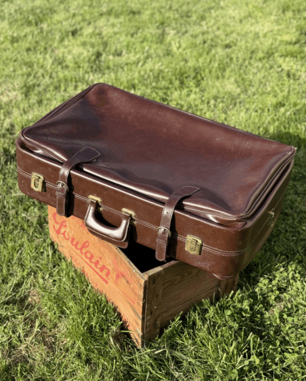 Grande valise vintage