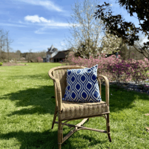 Fauteuil en osier