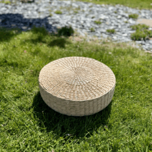 Pouf en osier