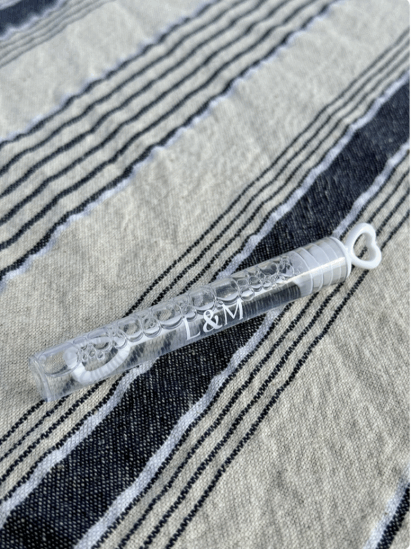 Tube de bulle personnalisable