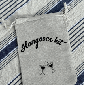 Pochon "hangover kit"